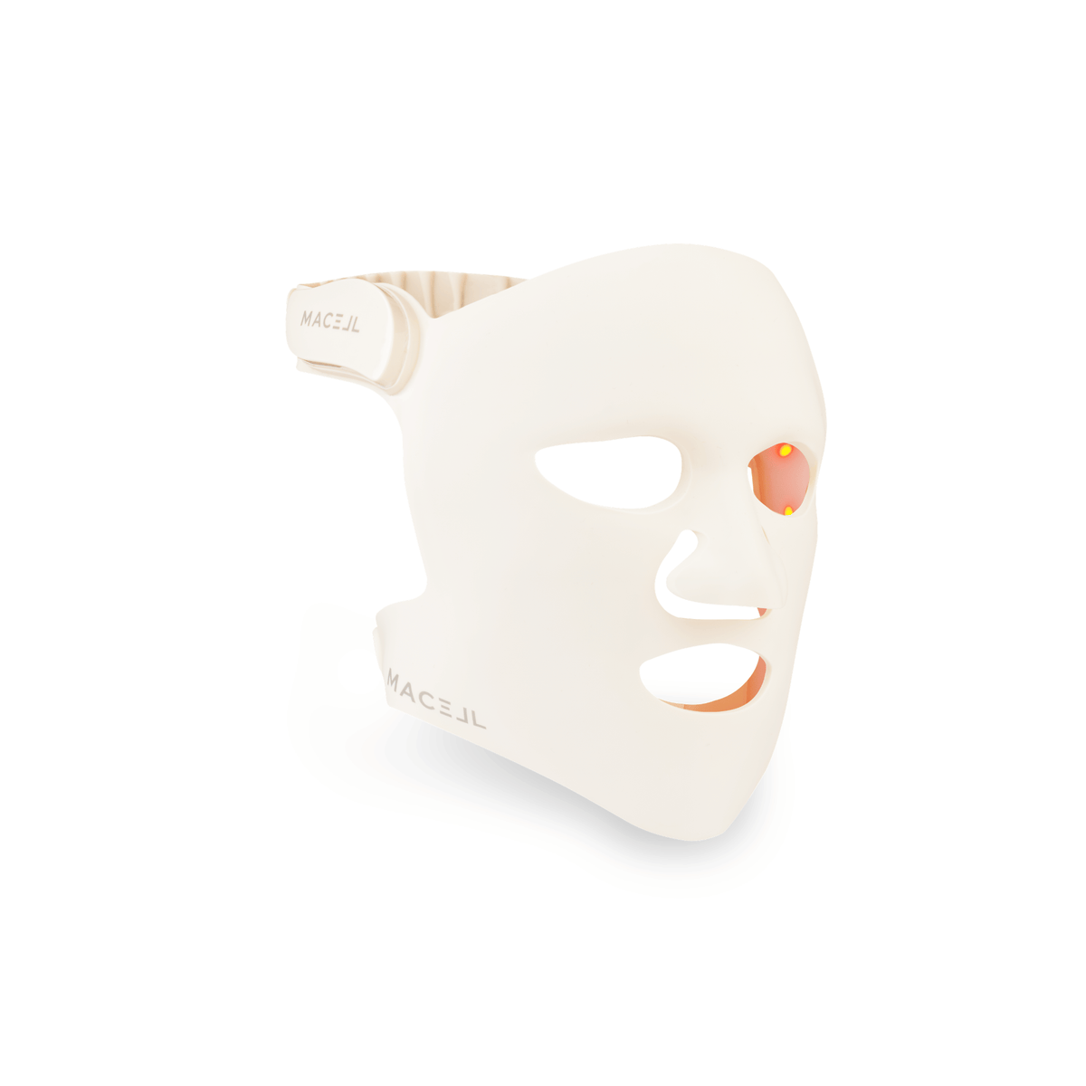 MACELL 4D-LED Gesichtsmaske aus Silikon mit Kopfband